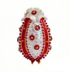 Набор для изготовления декоративного яйца ФИЛИГРИС "Примула", 9 см, FS-043