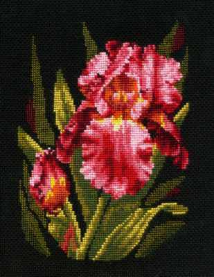 Б-15 Набор для вышивания Сделай Своими Руками "Бархатный ирис"