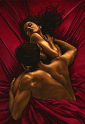 Ag 3423 Алмазная мозаика Гранни "Сила страсти"