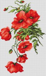 B2236 Набор для вышивания Luca-S "Маки"