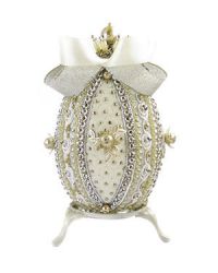 Набор для изготовления декоративного яйца ФИЛИГРИС "Свадебный вальс", 10 см, FS-166