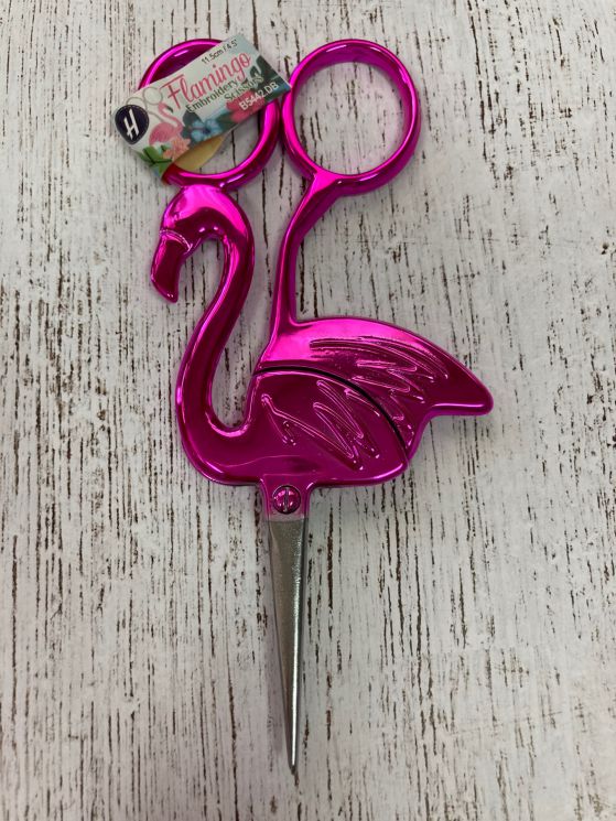 B5442.DB Ножницы "Фламинго", цвет гальванический розовый