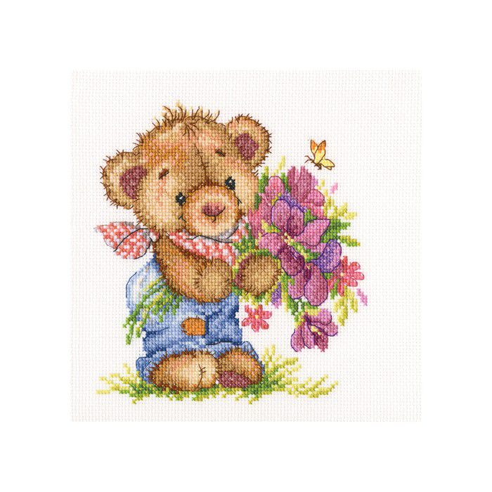 С266 Набор для вышивания РТО "Я подарю тебе цветы"