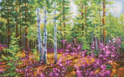 М603 Набор для вышивания РТО "Багульник"