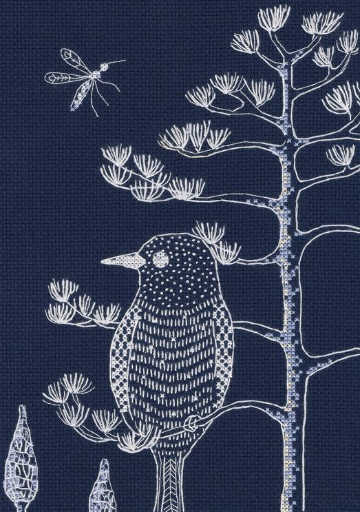 М607 Набор для вышивания РТО "Шишка шлепнулась шурша"