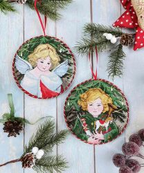 21.002.18 Набор для вышивания Марья Искусница "Пинкипы "Рождество"