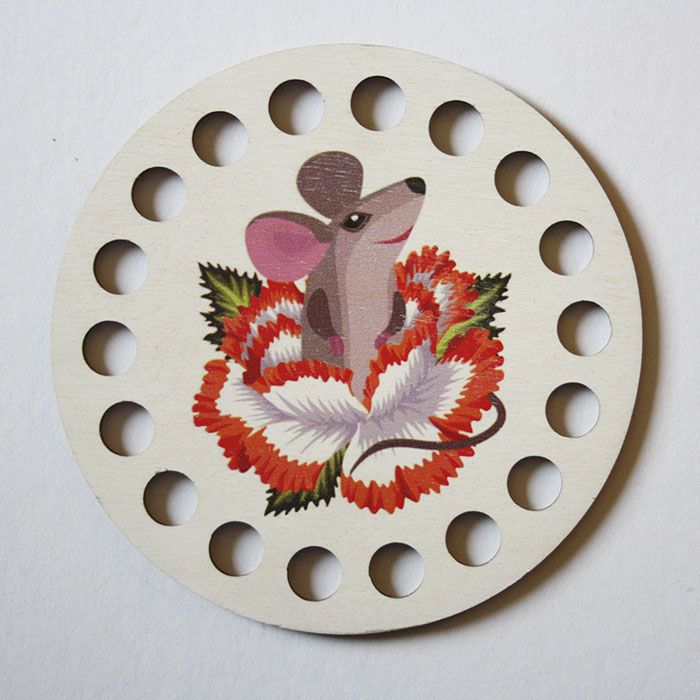 DZ31081 Органайзер РТО для ниток "Маков цвет"