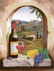КБ-092 Схема для вышивания бисером ТМ Наследие "Итальянский полдень 1"