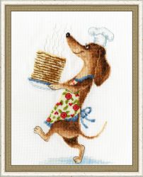 ВК-052 Набор для вышивания Золотое Руно "Блинчики"