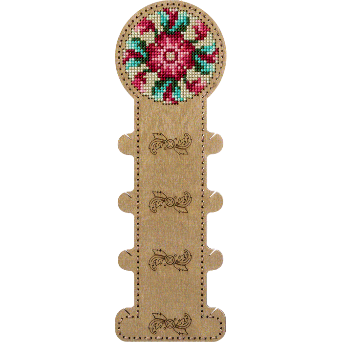 Заготовка для вышивки нитками по дереву FLHW-005 6.5*20см
