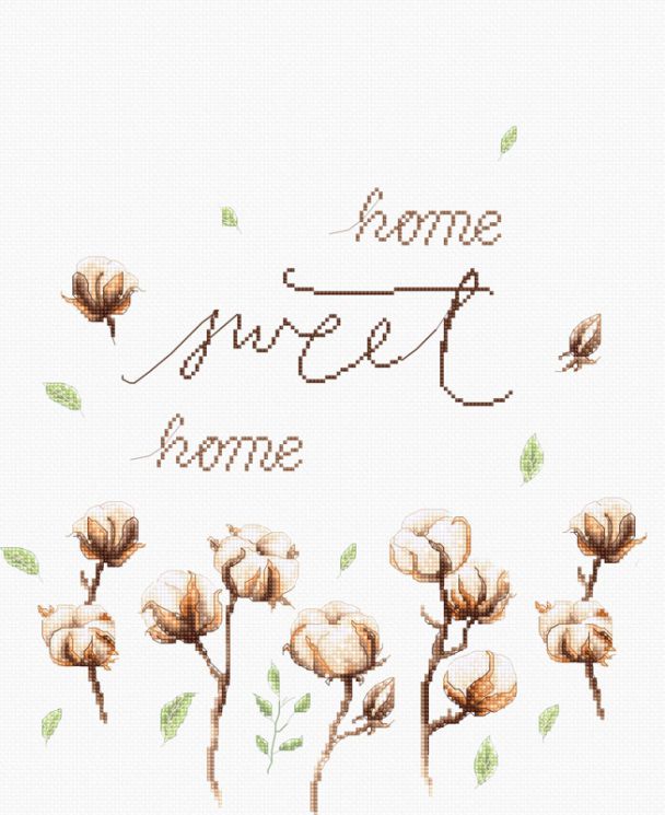 B2347 Набор для вышивания Luca-S "Хлопок"