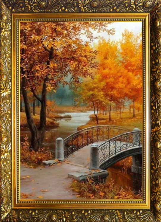 NR-40 Алмазная мозаика Милато "Краски осени"