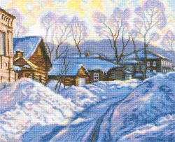 М534 Набор для вышивания РТО "Морозный день"