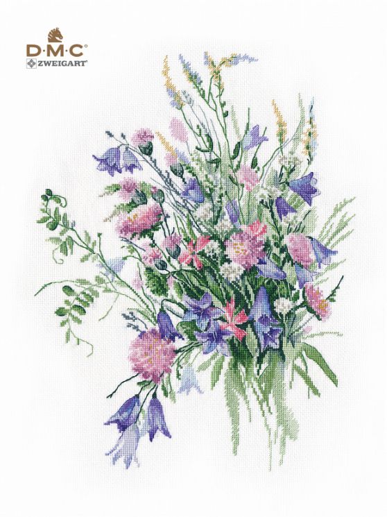 1310 Набор для вышивания Овен "Летний букет"