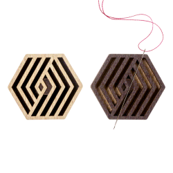 Магнитный двухсторонний держатель для игл ВОЛШЕБНАЯ СТРАНА, FLMH-050(W), 3,5см