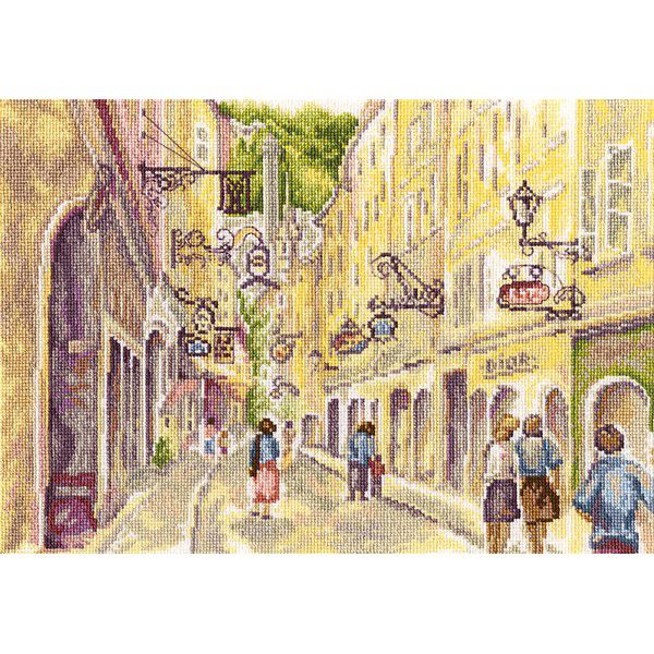 М535 Набор для вышивания РТО "Улочка в Инсбруке"