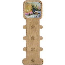 Заготовка для вышивки нитками по дереву FLHW-011 6.5*20см