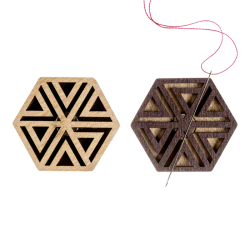 Магнитный двухсторонний держатель для игл ВОЛШЕБНАЯ СТРАНА, FLMH-051(W), 3,5см