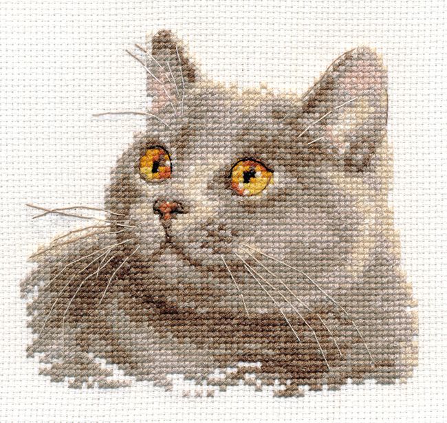 Набор для вышивания Алиса "Британский кот" 0-134