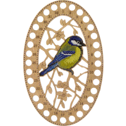 Заготовка для вышивки нитками по дереву FLHW-014 13*20см