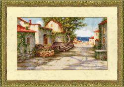 ДЛ-036 Набор для вышивания Золотое Руно "Дорога к морю"