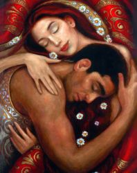 Ag 685 Алмазная мозаика Гранни "Таинство любви"