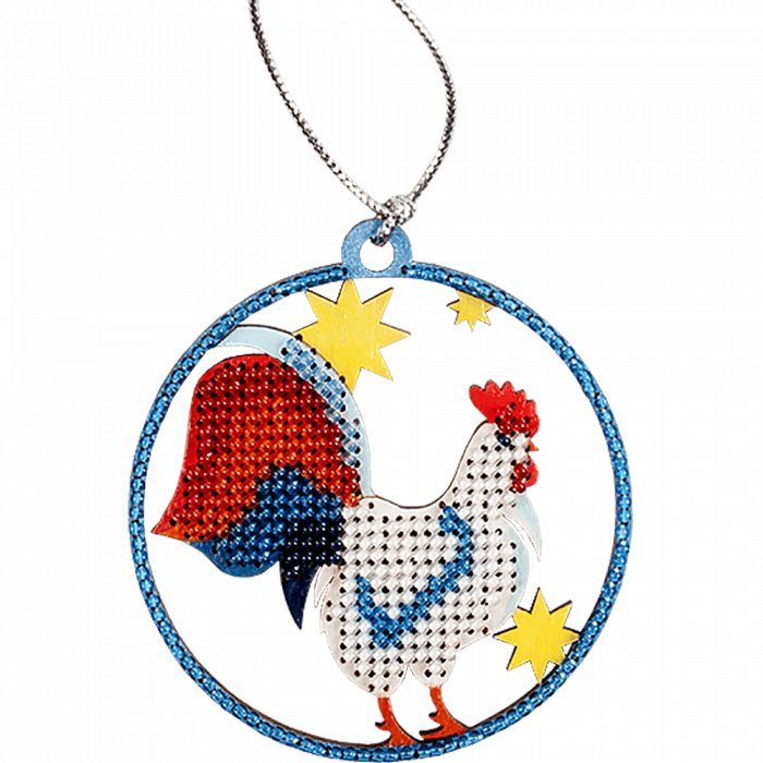 Набор для вышивания бисером по дереву Волшебная страна FLK-001, 7*7см