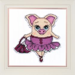 1111 Набор для вышивания ОВЕН "Хрюня"