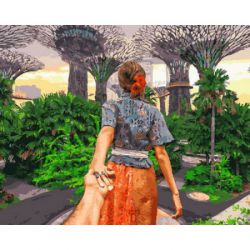 GX30355 Картина по номерам Paintboy "Следуй за мной. Сингапур"