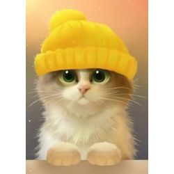  "Милый котик" Ag 004  (Гранни)