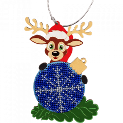 Набор для вышивания бисером по дереву Волшебная страна FLK-003, 7*11см