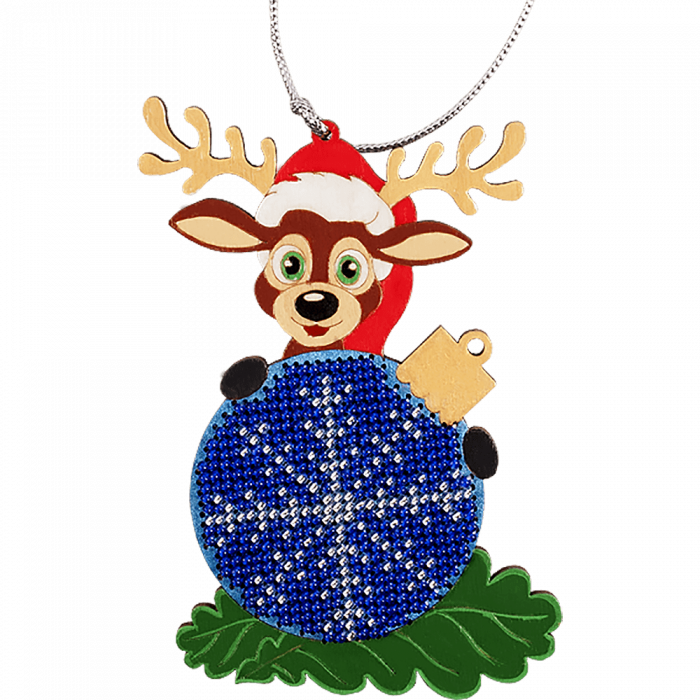 Набор для вышивания бисером по дереву Волшебная страна FLK-003, 7*11см