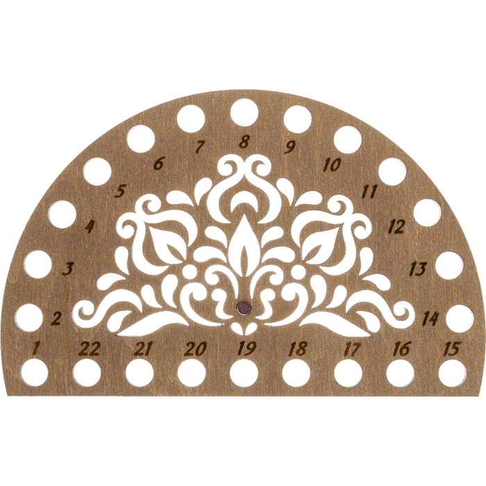 Органайзер для мулине ВОЛШЕБНАЯ  СТРАНА FLZ(F)-021, 12*19см