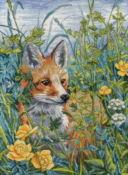 НВ-525 Набор для вышивания М.П.Студия "Гостья таинственного сада"