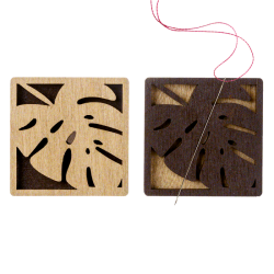 Магнитный двухсторонний держатель для игл ВОЛШЕБНАЯ СТРАНА, FLMH-059(W), 3,5см