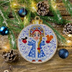 Набор для вышивания нитками по дереву FLW-015 Волшебная страна