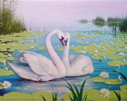 GX7228 "Лебединая нежность" (Paintboy)