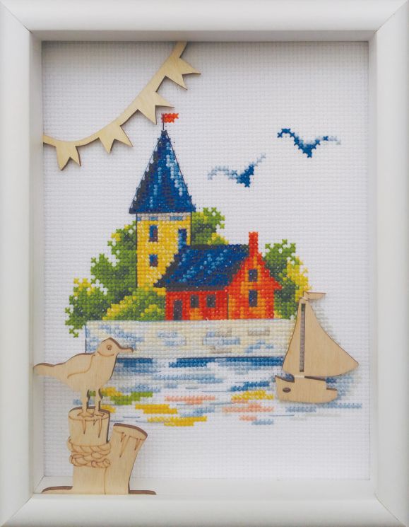 Набор для вышивания крестом РТО "Мой милый дом-5" МВЕ9010