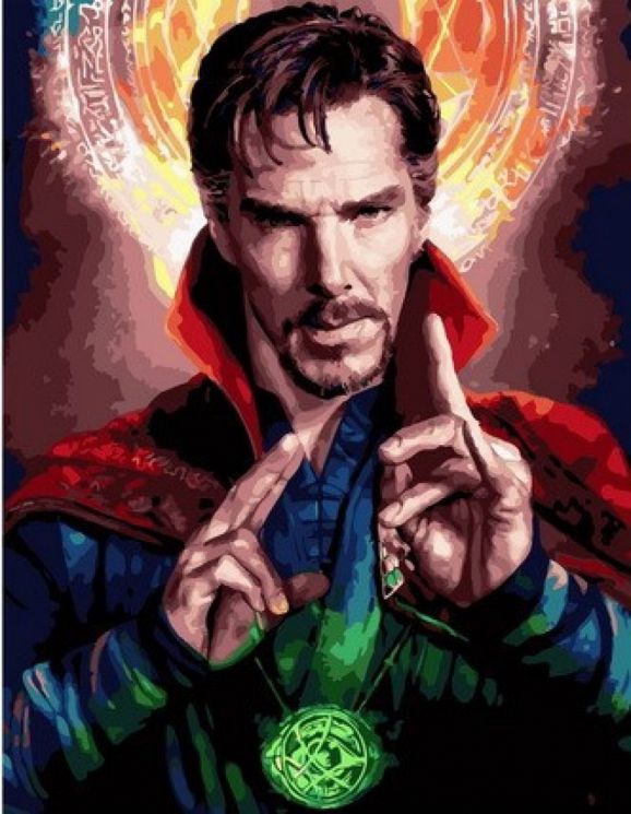 Картина по номерам "Маг и волшебник", MCA1337 40х50 см