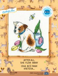 С299 Набор для вышивания РТО "Она всё-таки улетела..."