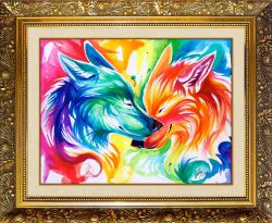 F-190 Алмазная мозаика МИЛАТО "Любовь"