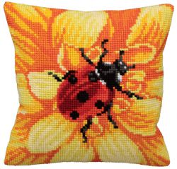 5131 "Божья коровка на цветке" (Collection D'Art)
