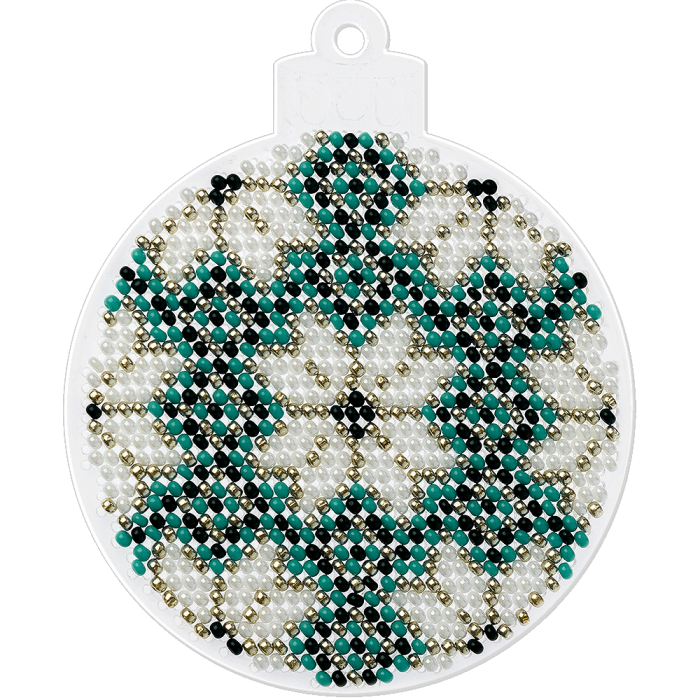 Набор для вышивания бисером на пластиковой основе ВОЛШЕБНАЯ  СТРАНА FLPL-015 7.5*9см