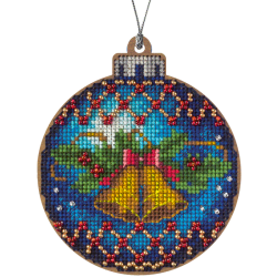 Заготовка для вышивки нитками по дереву FLHW-026 8.5*10см