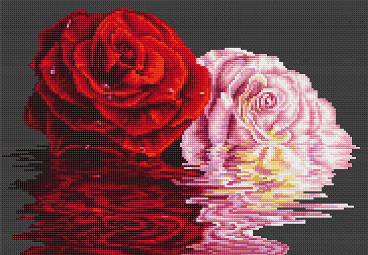 B2287 Набор для вышивания Luca-S "Он и она"