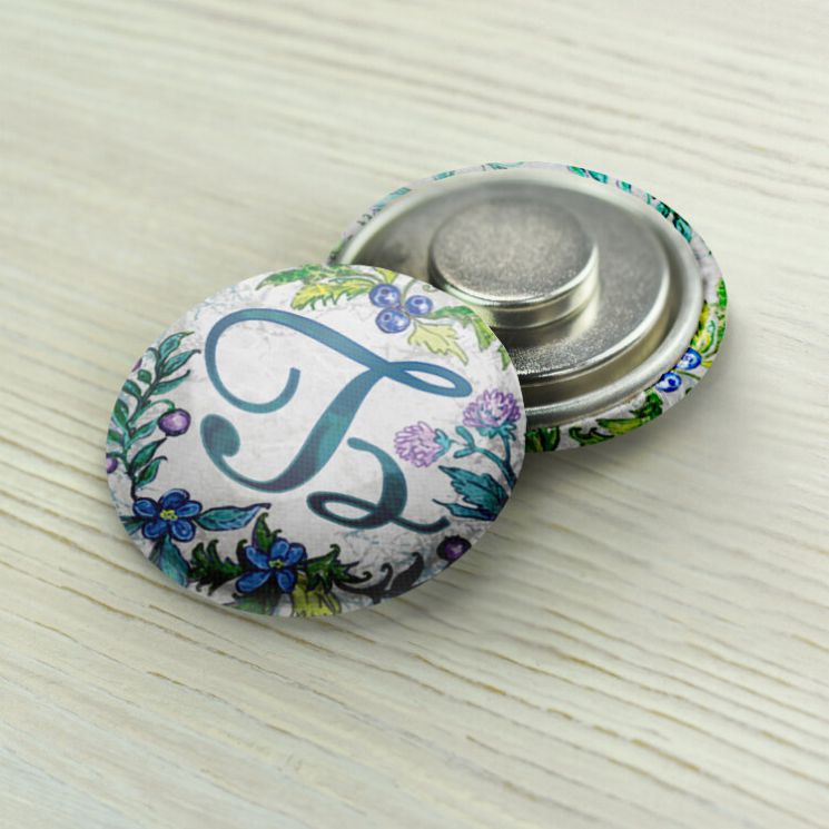 Магнитный держатель «Весенняя азбука» русские буквы Буква «Б» Маг-Азб-Б