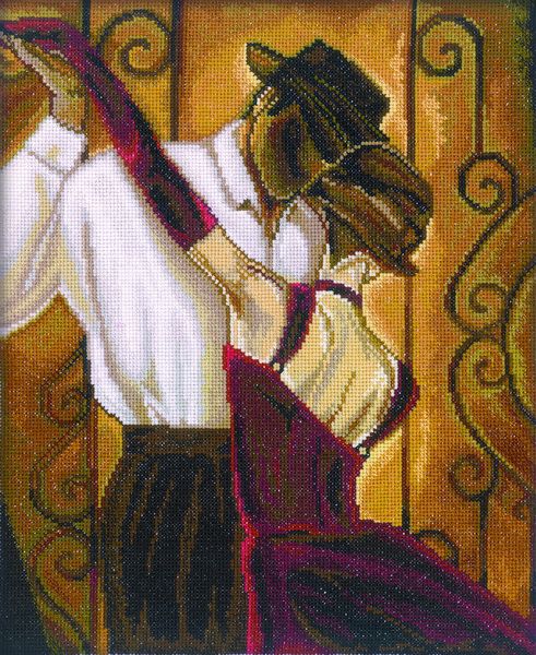 М239 Набор для вышивания РТО "Триш Биддл -  Эффектные женщины в роскошных местах"