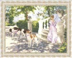 ЛП-028 Набор для вышивания Золотое Руно "Солнечный день"