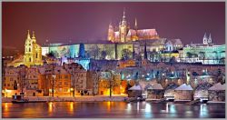 F-402 Алмазная мозаика МИЛАТО "Рождественская Прага"