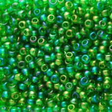 51430 Бисер радужный светло-зеленый (Preciosa) 